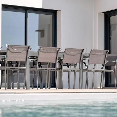 Maison Piscine 150m De La Feriehus *